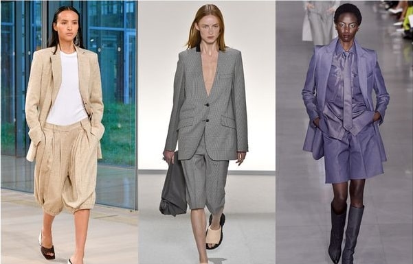 Women Clothing Styles - Business Bermuda Suit